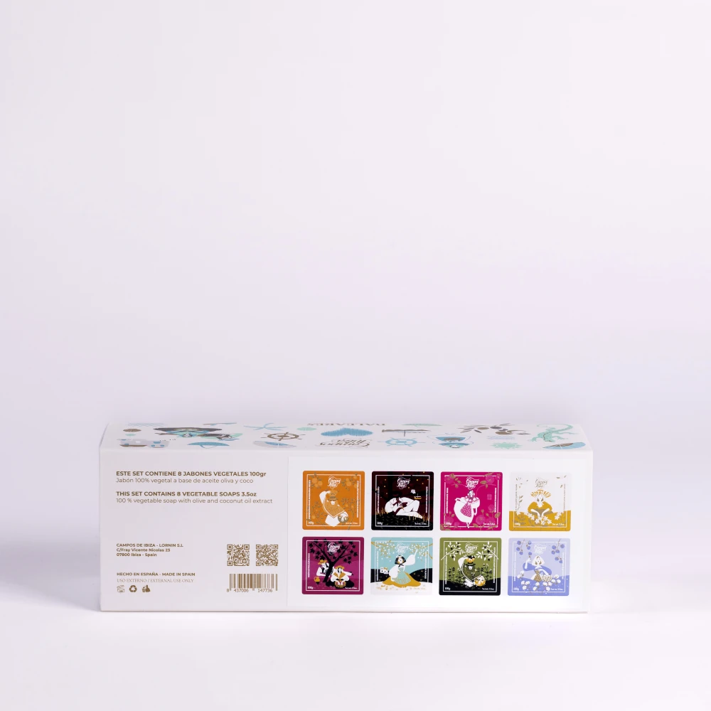 Collection Box Balearic - 8 vegetables soaps - Image 3
