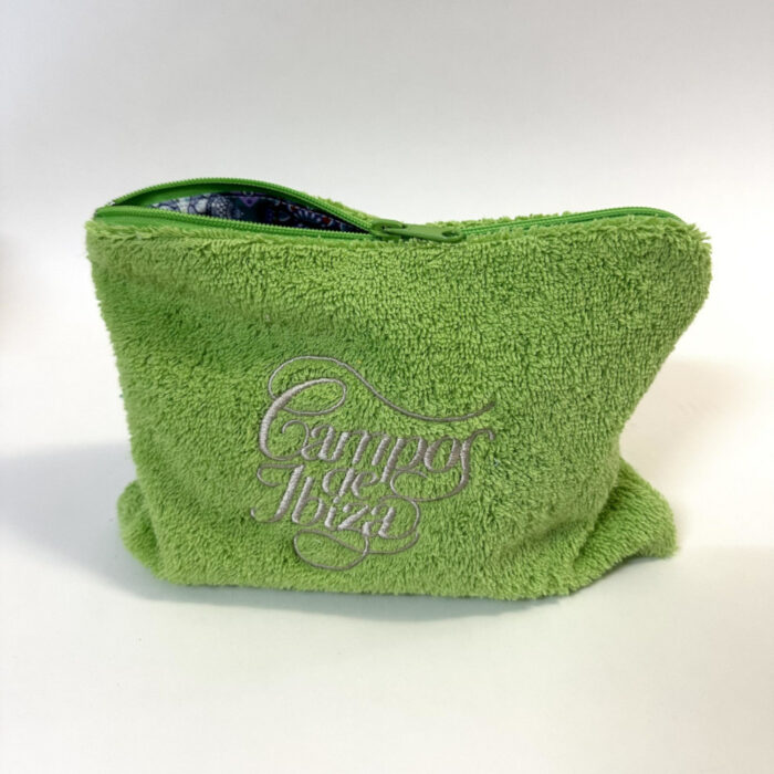 Neceser de felpa pistachio<br><span style="font-weight: 400;">Personalízame</span>