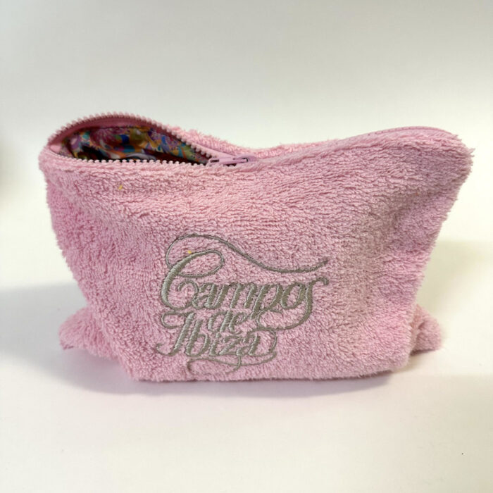 Neceser de felpa rosa pálido<br><span style="font-weight: 400;">Personalízame</span>